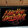 Harley Davidson Motorcycle Doormat NALA455