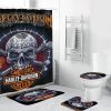 Harley Davidson Motorcycle Bathroom Decor Set NABB28