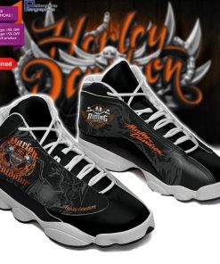 Harley Davidson Motorcycle White Air Jordan 13 - NMAP338