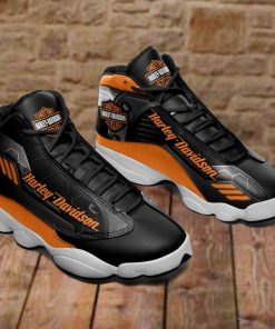 Harley Davidson Motorcycle Black Air Jordan 13 - NMAP353