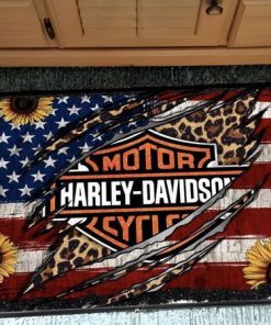 Harley Davidson Motorcycle Doormat NALA456