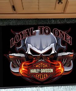 Harley Davidson Motorcycle Doormat NALA481
