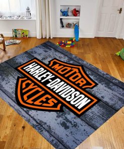 Harley Davidson Motorcycle Rug Home Floor Decor NABB57