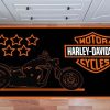 Harley Davidson Motorcycle Doormat NALA491