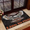 Harley Davidson Motorcycle Doormat NALA97