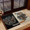 Harley Davidson Motorcycle Doormat NAMA245