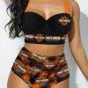 Harley Davidson Motorcycle Sexy Bikini Swimsuit NALA267