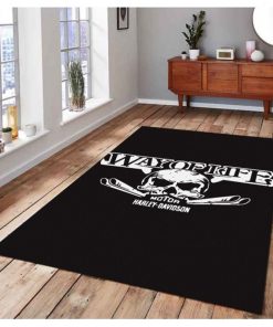 Harley Davidson Motorcycle Rug Home Floor Decor NALA501