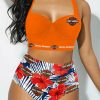 Harley Davidson Motorcycle Sexy Bikini Swimsuit NALA276
