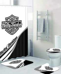 Harley Davidson Motorcycle Bathroom Decor Set HD61001BB