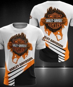 Harley Davidson T-Shirt Design 3D Full Printed Sizes S - 5XL - NAMA128