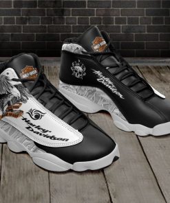 Harley Davidson Motorcycle Black Air Jordan 13 - NMAP298