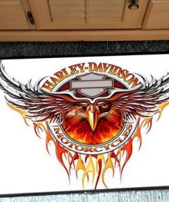 Harley Davidson Motorcycle Doormat NALA482