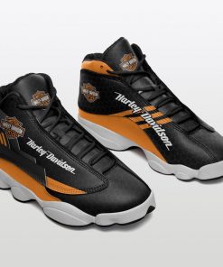 Harley Davidson Motorcycle Black Air Jordan 13 - NMAP350