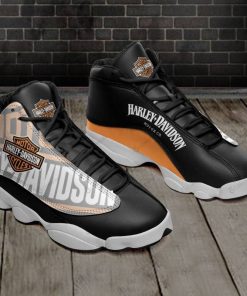 Harley Davidson Motorcycle Black Air Jordan 13 - NMAP343