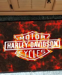 Harley Davidson Motorcycle Doormat NALA474