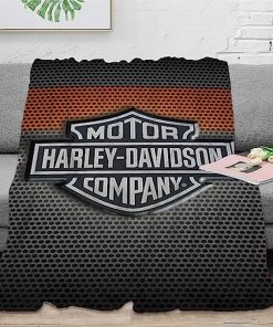 Harley Davidson Motorcycle Blanket NAMA523