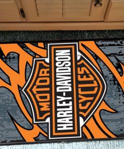 Harley Davidson Motorcycle Doormat NALA467