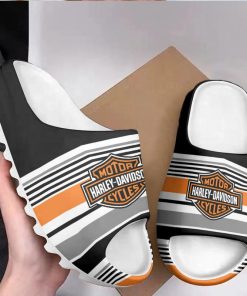 Harley Davidson Motorcycle Yeezy Slippers Shoes NAMA175