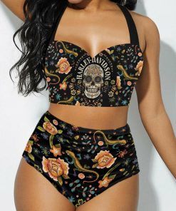 Harley Davidson Motorcycle Sexy Bikini Swimsuit NALA214