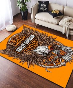 Harley Davidson Motorcycle Rug Home Floor Decor NAMA30