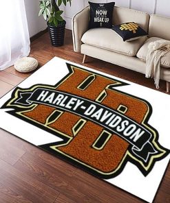Harley Davidson Motorcycle Rug Home Floor Decor NAMA13