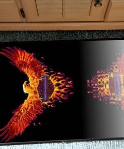 Harley Davidson Motorcycle Doormat NALA489