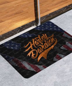 Harley Davidson Motorcycle Doormat NABB83A