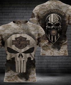 Harley Davidson T-Shirt Design 3D Full Printed Sizes S - 5XL - NAMA105