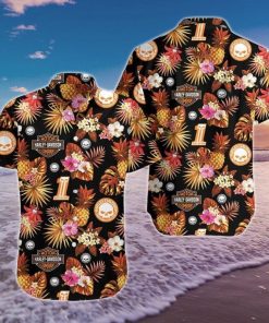 Harley Davidson Button Shirt Design 3D Full Printed Sizes S - 5XL NAMA138