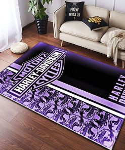 Harley Davidson Motorcycle Rug Home Floor Decor NAMA14