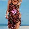 Harley Davidson Beach Dress Design 3D Full Printed Size S - 5XL-NABB04