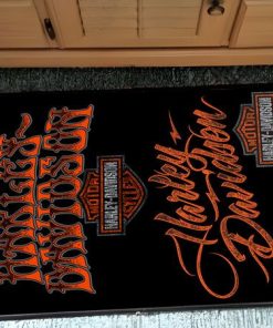 Harley Davidson Motorcycle Doormat NALA459