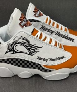 Harley Davidson Motorcycle White Air Jordan 13 - NMTM348
