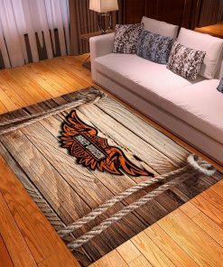 Harley Davidson Motorcycle Rug Home Floor Decor NAMA350