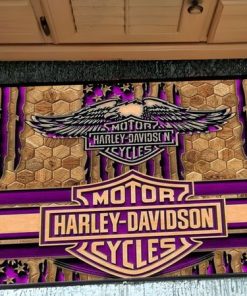 Harley Davidson Motorcycle Doormat NALA477