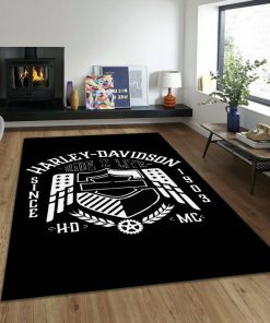 Harley Davidson Motorcycle Rug Home Floor Decor NABB63