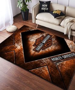 Harley Davidson Motorcycle Rug Home Floor Decor NAMA26