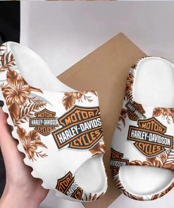 Harley Davidson Motorcycle Yeezy Slippers Shoes NAMA141