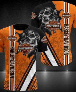 Harley Davidson T-Shirt Design 3D Full Printed Sizes S - 5XL - NAMA120