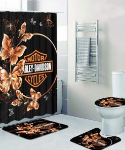 Harley Davidson Motorcycle Bathroom Decor Set M601763BB