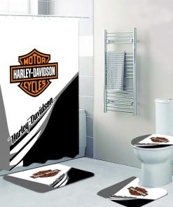 Harley Davidson Motorcycle Bathroom Decor Set GF006BB