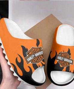 Harley Davidson Motorcycle Yeezy Slippers Shoes NAMA150