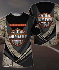 Harley Davidson T-Shirt Design 3D Full Printed Sizes S - 5XL - NAMA115