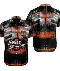 Harley Davidson Button Shirt Design 3D Full Printed Sizes S - 5XL NAQA68