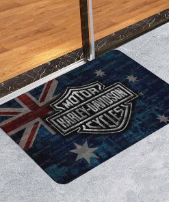 Harley Davidson Motorcycle Doormat NABB86A