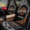 Harley Davidson Custom Name Car Seat Covers - NABD158