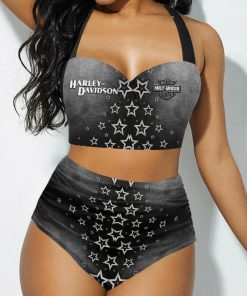 Harley Davidson Motorcycle Sexy Bikini Swimsuit NABD163