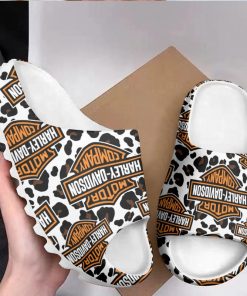 Harley Davidson Motorcycle Yeezy Slippers Shoes NAMA168