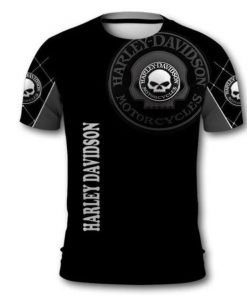 Harley Davidson T-Shirt Design 3D Full Printed Sizes S - 5XL - NABB190